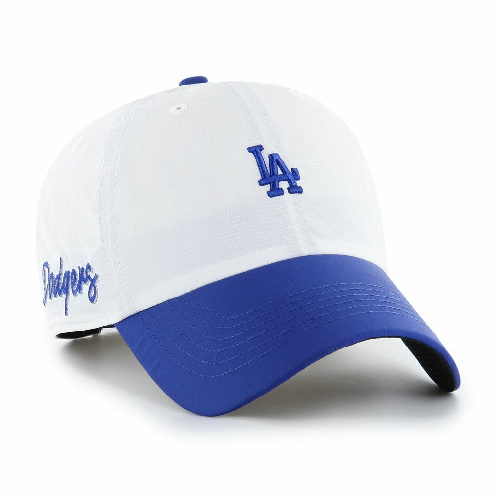 Los Angeles Dodgers Vista Mini Clean Up brrr° Adjustable Hat - White/Royal | 47 brand