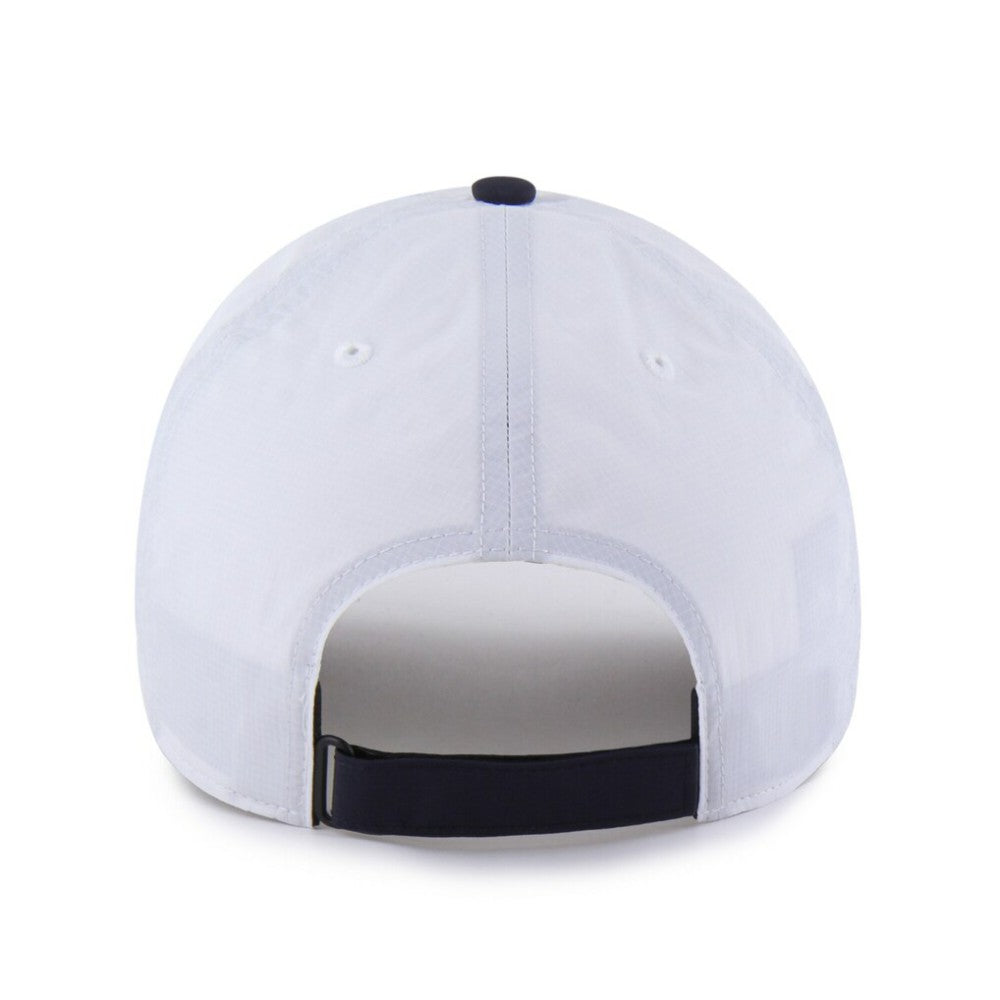 Seattle Mariners Vista Mini Clean Up brrr° Adjustable Hat - White/Navy | 47 brand