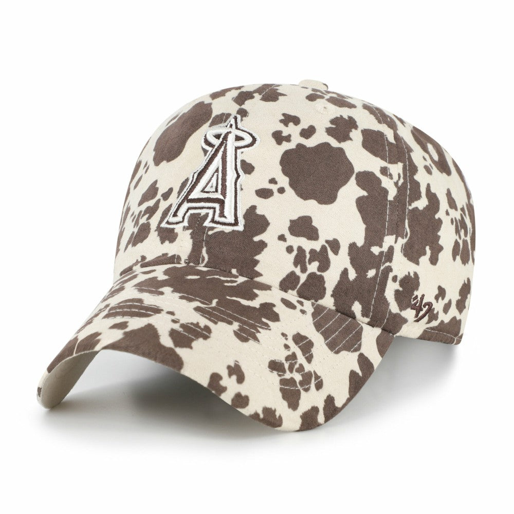 Los Angeles Angels Women's Bessie Clean Up Adjustable Hat - Natural | 47 brand