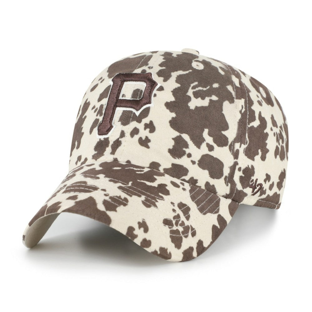 Pittsburgh Pirates Women's Bessie Clean Up Adjustable Hat - Natural | 47 brand