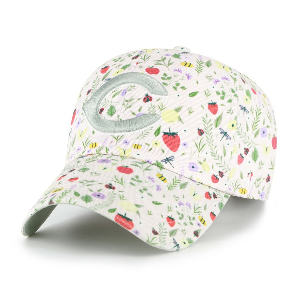 Cincinnati Reds Women's Posey Clean Up Adjustable Hat - Light Pink | 47 brand
