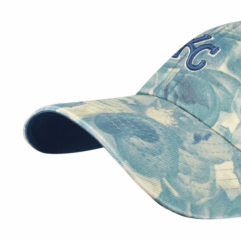 Kansas City Royals Women's Gardenia Clean Up Adjustable Hat - Blue | 47 brand