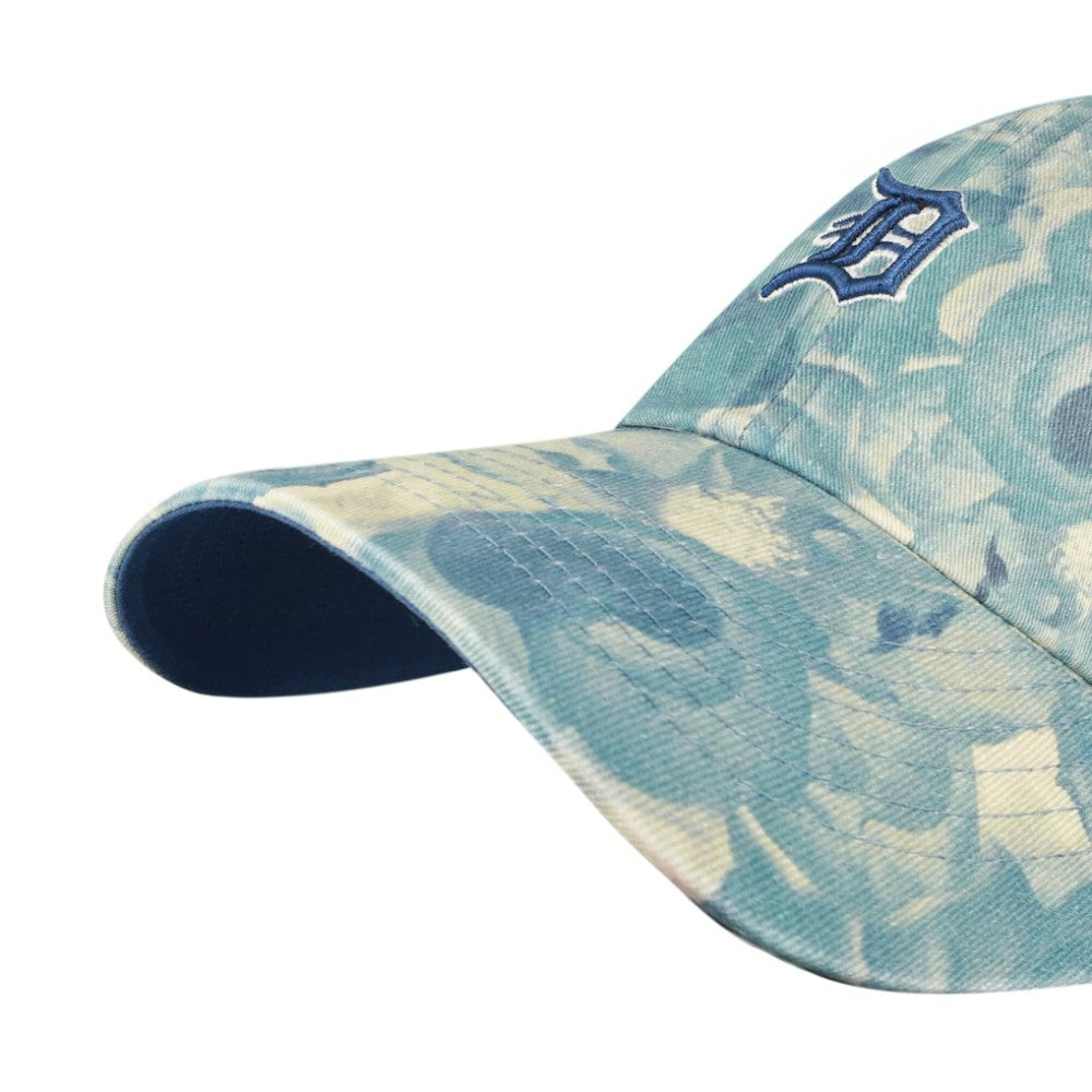 Detroit Tigers Women's Gardenia Clean Up Adjustable Hat - Blue | 47 brand