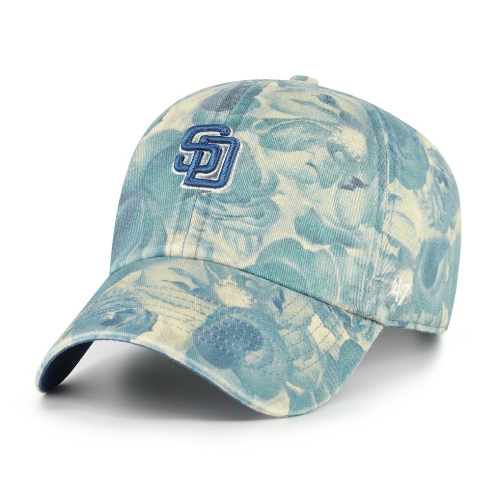 San Diego Padres Women's Gardenia Clean Up Adjustable Hat - Blue | 47 brand