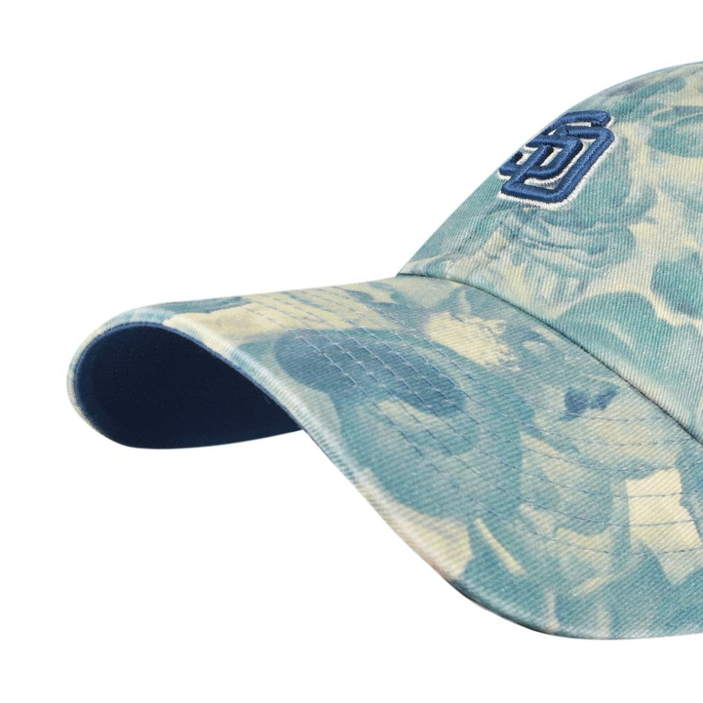 San Diego Padres Women's Gardenia Clean Up Adjustable Hat - Blue | 47 brand