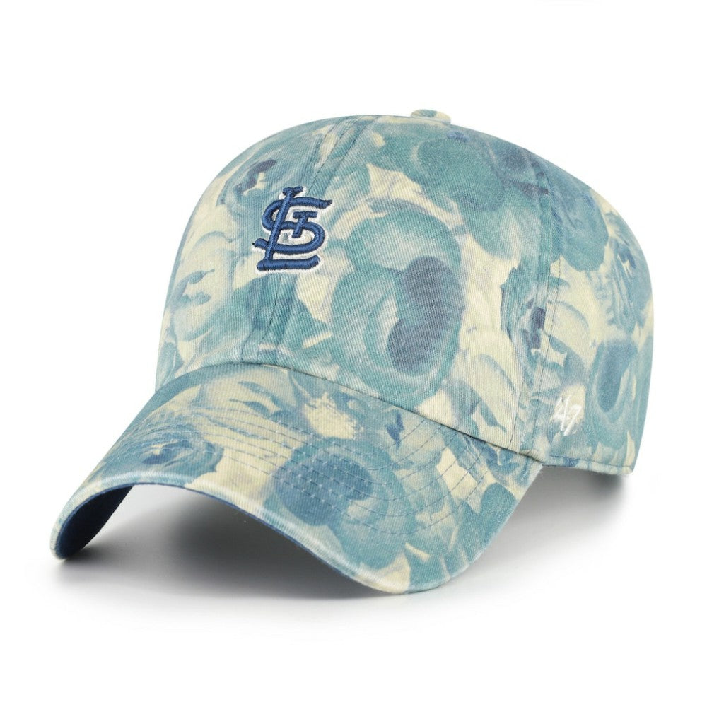 St. Louis Cardinals Women's Gardenia Clean Up Adjustable Hat - Blue | 47 brand