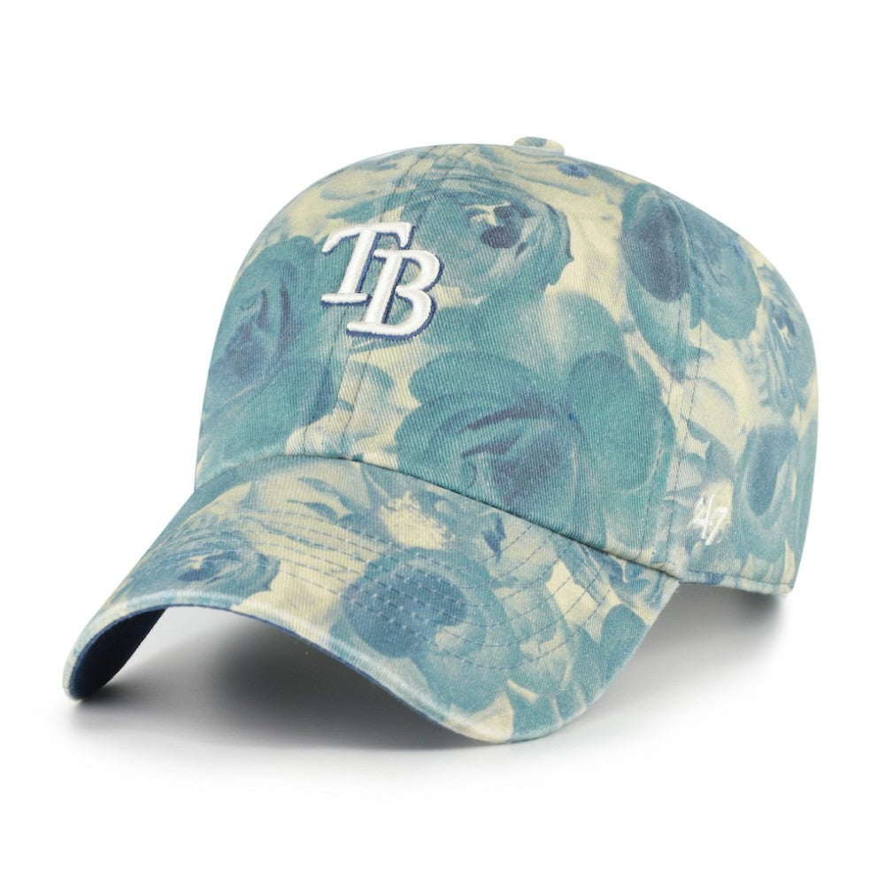 Tampa Bay Rays Women's Gardenia Clean Up Adjustable Hat - Blue | 47 brand