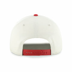 Los Angeles Angels Youth Frame Out Hitch Adjustable Hat - Natural/Red | 47 brand