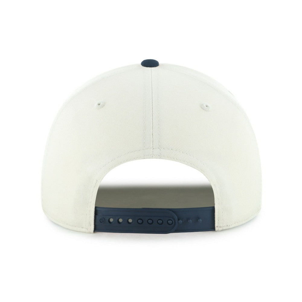 Detroit Tigers Youth Frame Out Hitch Adjustable Hat - Natural/Navy | 47 brand
