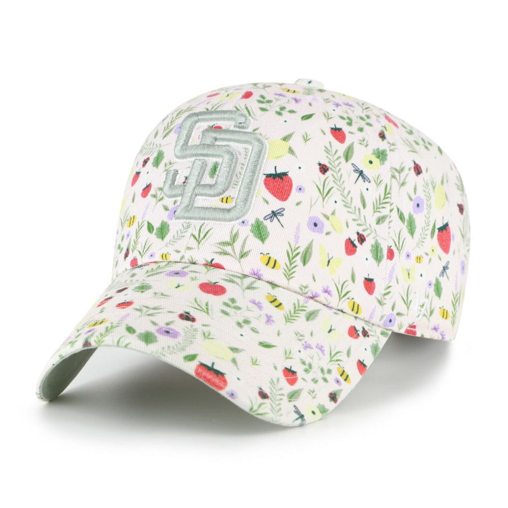 San Diego Padres Girls Youth Posey Clean Up Adjustable Hat - Light Pink | 47 brand