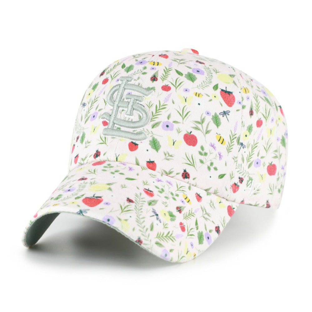 St. Louis Cardinals Girls Youth Posey Clean Up Adjustable Hat - Light Pink | 47 brand