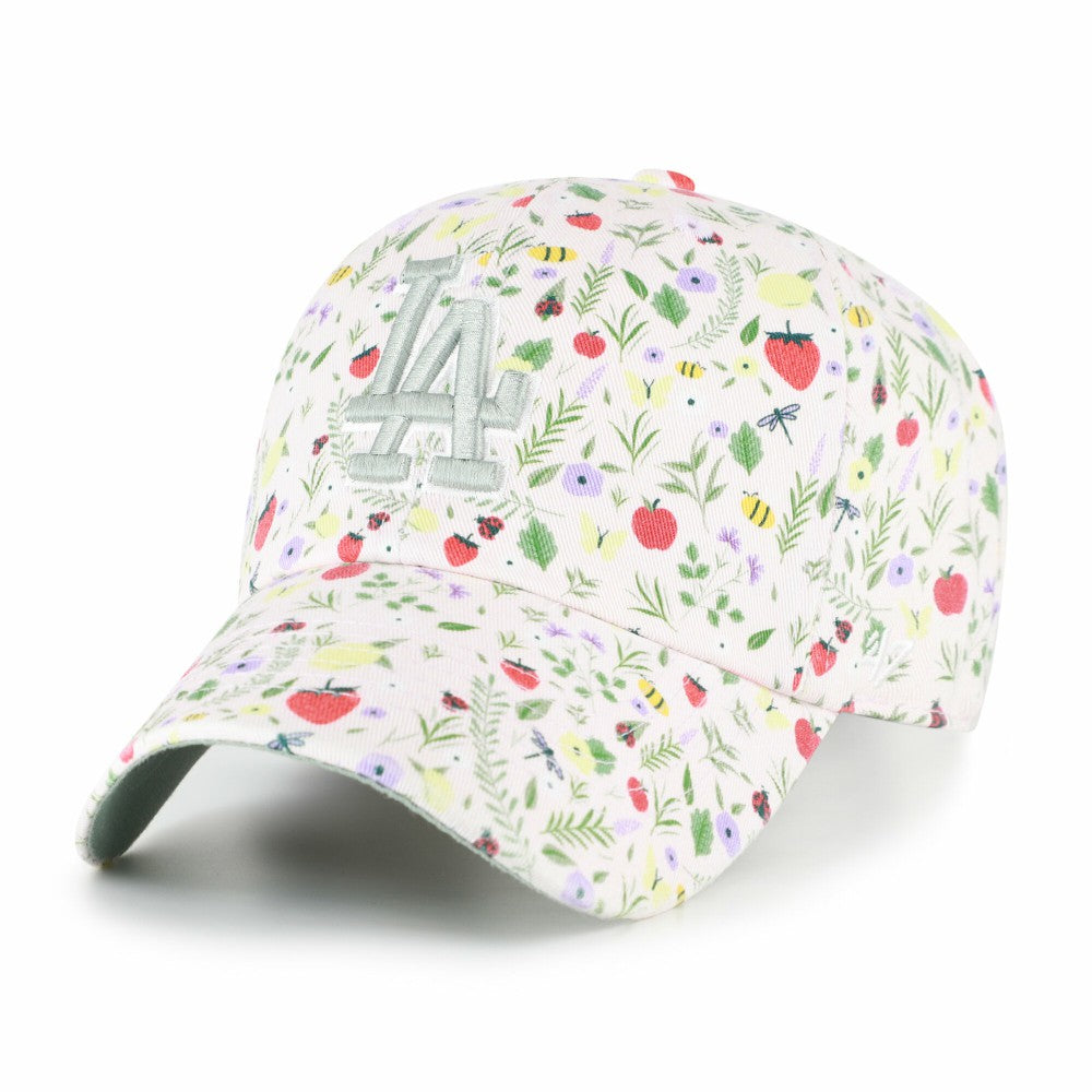 Los Angeles Dodgers Girls Youth Posey Clean Up Adjustable Hat - Light Pink | 47 brand