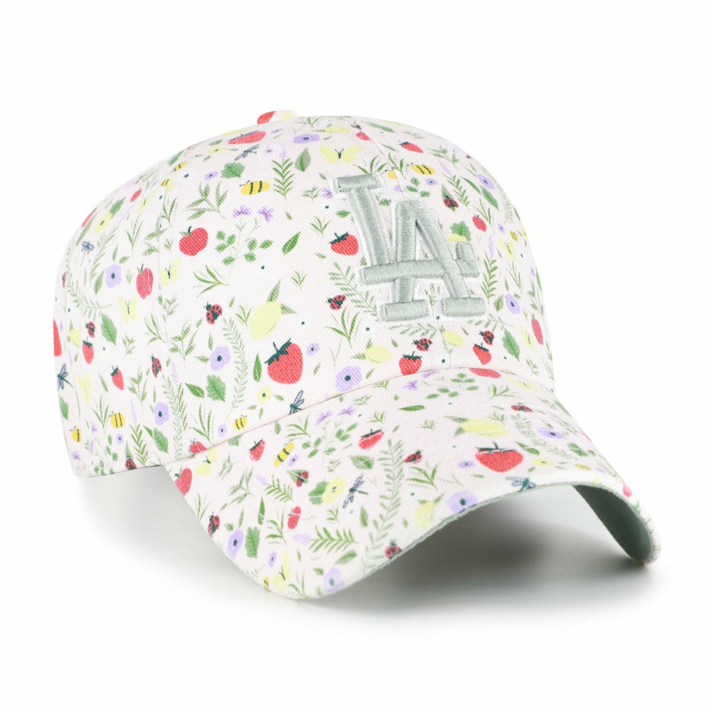 Los Angeles Dodgers Girls Youth Posey Clean Up Adjustable Hat - Light Pink | 47 brand