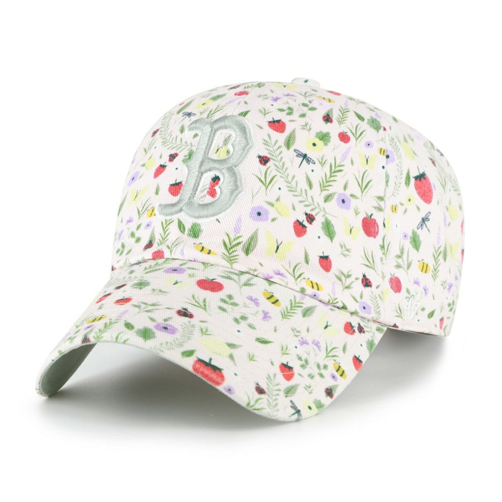 Boston Red Sox Girls Youth Posey Clean Up Adjustable Hat - Light Pink | 47 brand
