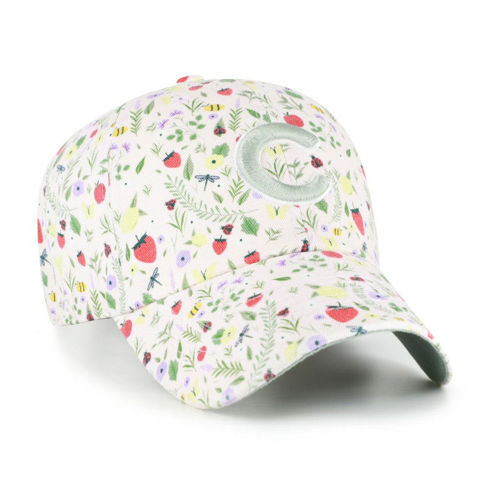 Chicago Cubs Girls Youth Posey Clean Up Adjustable Hat - Light Pink | 47 brand