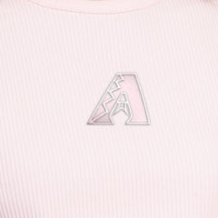 Arizona Diamondbacks Starter Women's Pastels Ribbed Tank Top - Light Pink