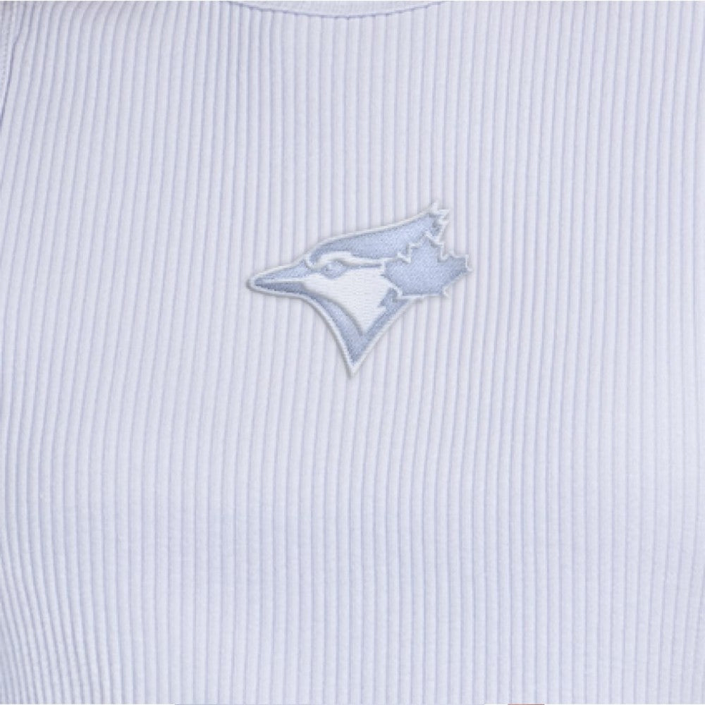 Toronto Blue Jays Starter Women's Pastels Ribbed Tank Top - Light Blue