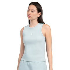 Athletics Starter Women's Pastels Ribbed Tank Top - Mint