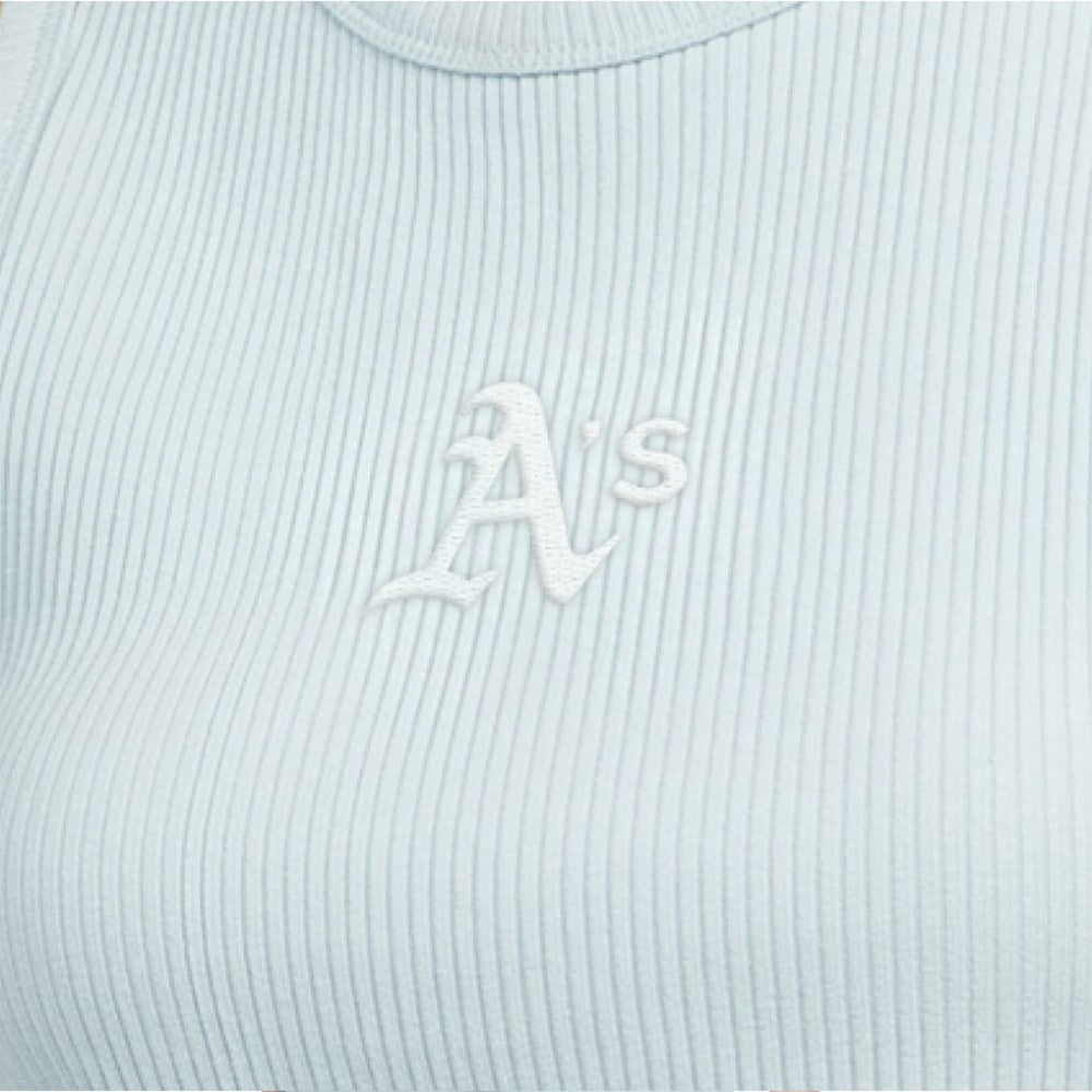 Athletics Starter Women's Pastels Ribbed Tank Top - Mint