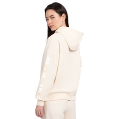 Chicago Cubs Starter Women's Pastel Relaxed Hoodie - Cream