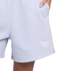 Chicago Cubs Starter Women's Pastel High Waisted Shorts - Light Blue
