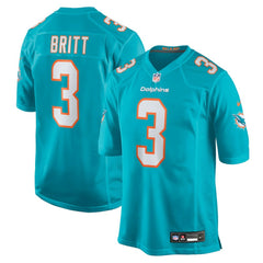 NFL Miami Dolphins K.J. Britt  Team Game Jersey