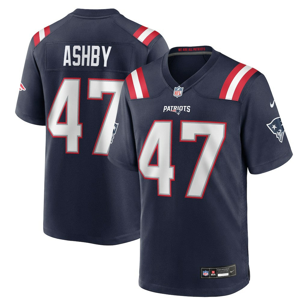 NFL New England Patriots Julian Ashby  Team Game Jersey