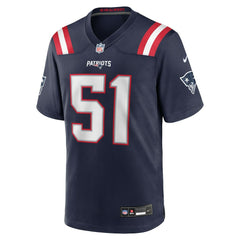 NFL New England Patriots Jack Gibbens  Team Game Jersey