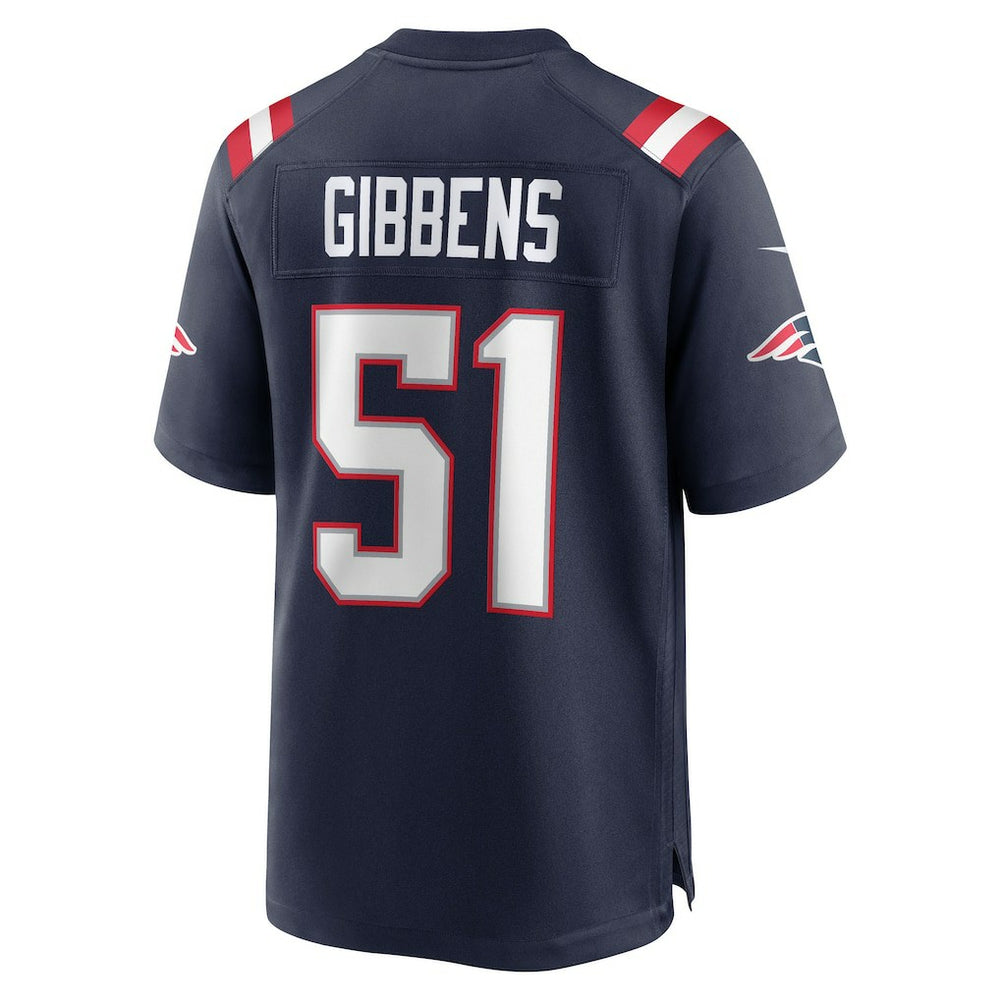 NFL New England Patriots Jack Gibbens  Team Game Jersey