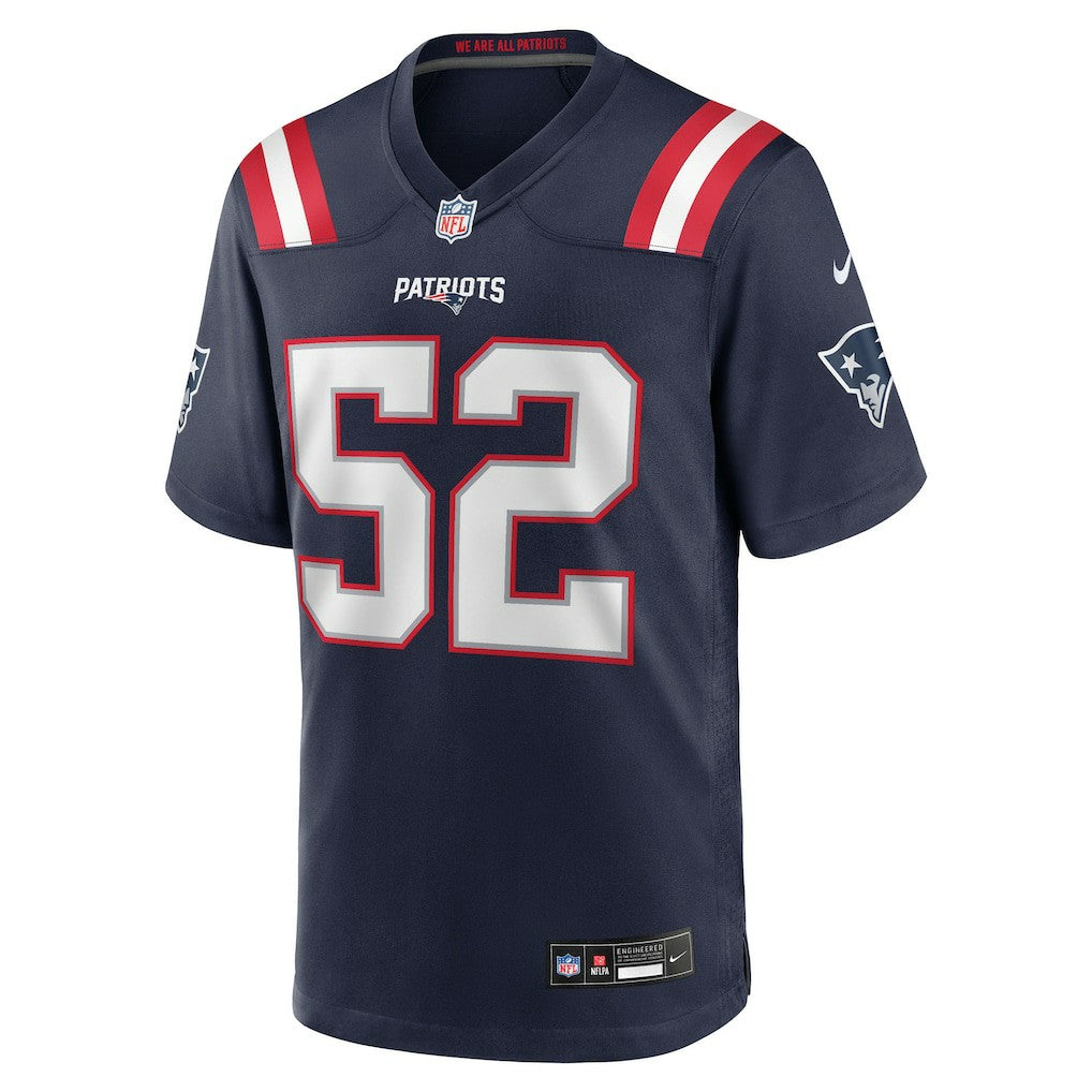 NFL New England Patriots Marcus Bryant  Team Game Jersey