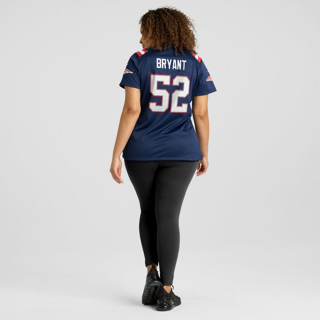 NFL New England Patriots Marcus Bryant  Women's Team Game Jersey