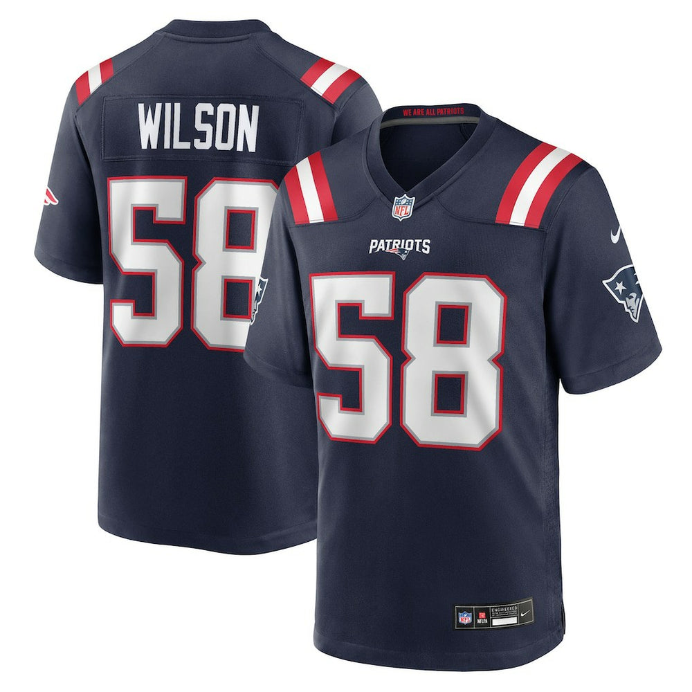 NFL New England Patriots Jared Wilson  Team Game Jersey