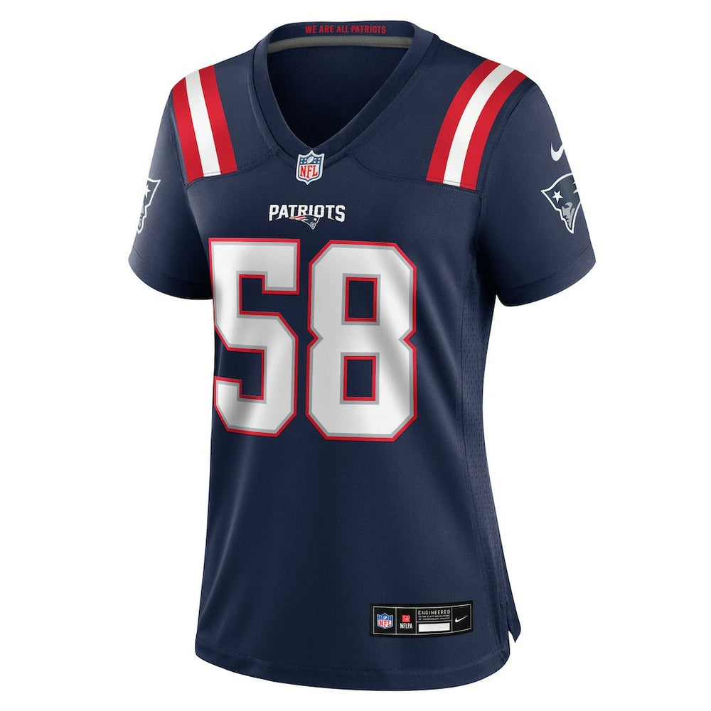 NFL New England Patriots Jared Wilson  Women's Team Game Jersey
