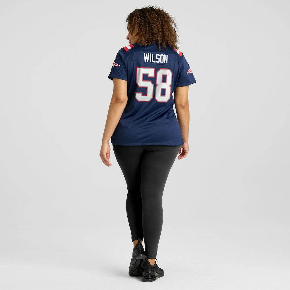 NFL New England Patriots Jared Wilson  Women's Team Game Jersey