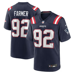 NFL New England Patriots Joshua Farmer  Team Game Jersey