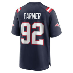 NFL New England Patriots Joshua Farmer  Team Game Jersey