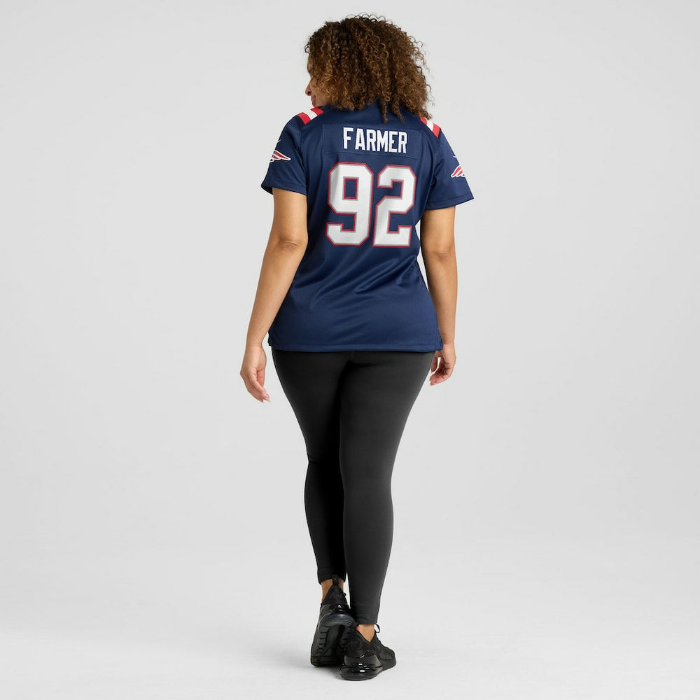 NFL New England Patriots Joshua Farmer  Women's Team Game Jersey