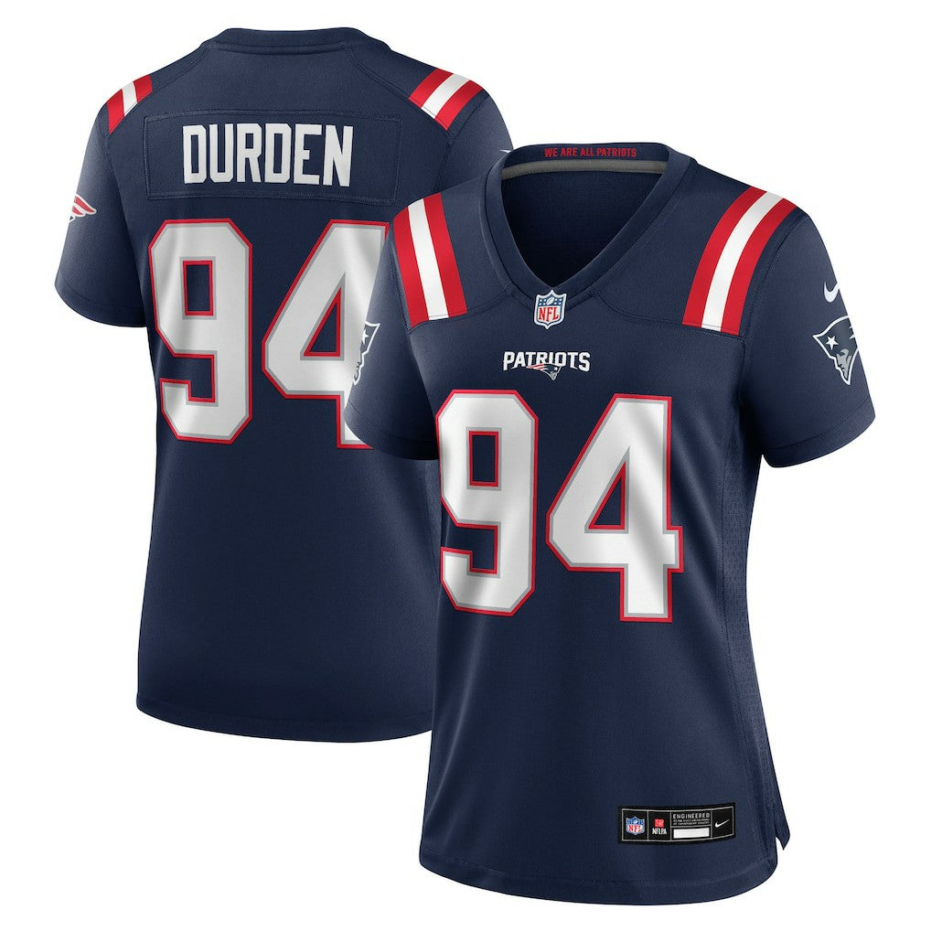 NFL New England Patriots Cory Durden  Women's Team Game Jersey