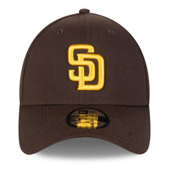 San Diego Padres 2025 MLB Postseason Side Patch 39THIRTY Flex Hat - Brown | New Era