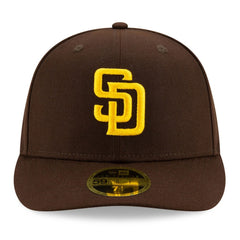 San Diego Padres 2025 MLB Postseason Side Patch Low Profile 59FIFTY Fitted Hat - Brown | New Era