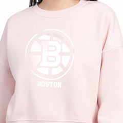 Boston Bruins Starter Women's Boxy Cropped Sweatshirt