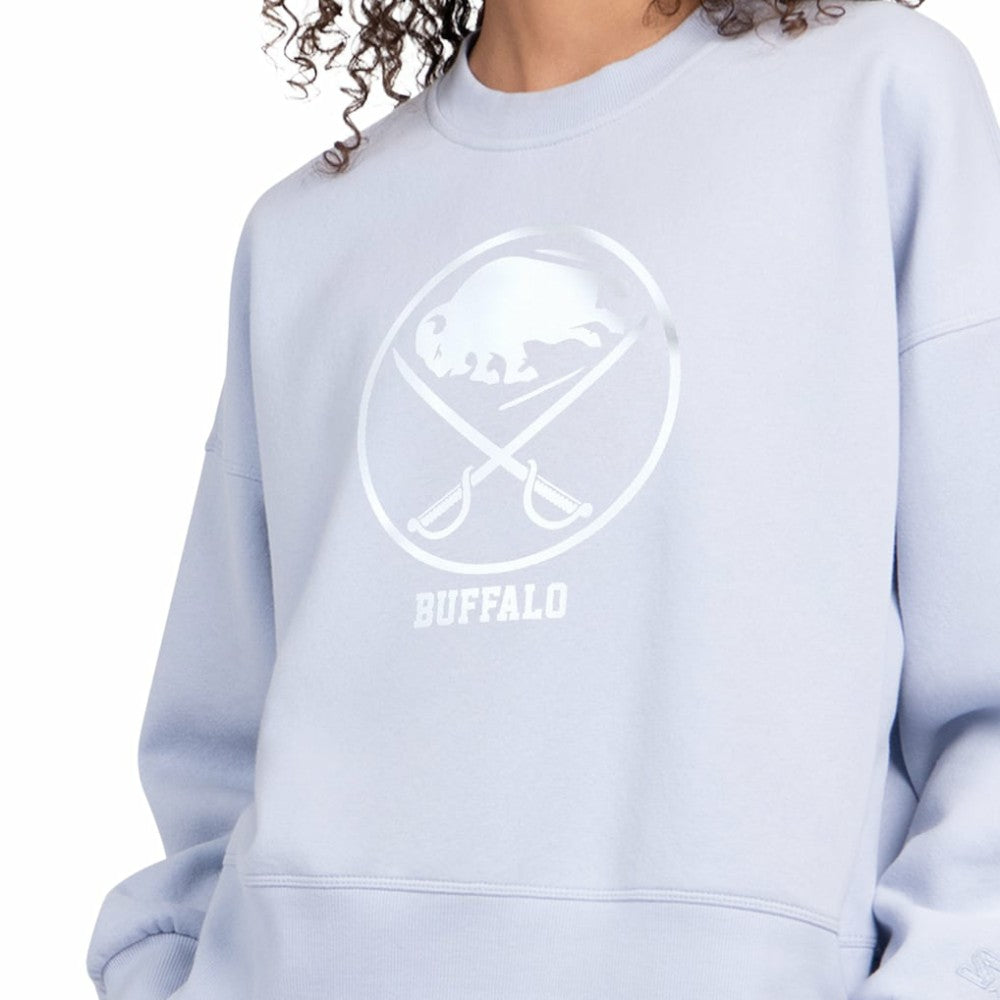 Buffalo Sabres Starter Women's Boxy Cropped Sweatshirt