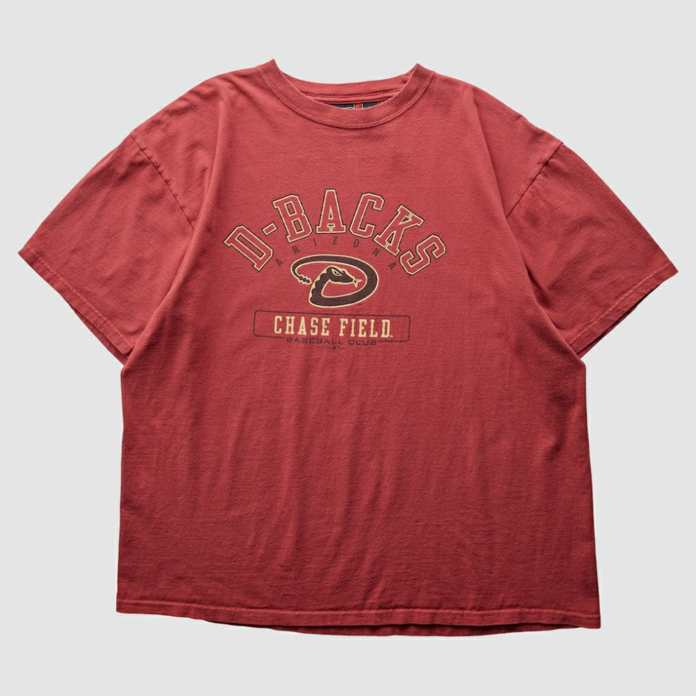 Arizona Diamondbacks 2000s T-Shirt - Red Vintage