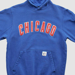 Chicago Cubs Stitches 2000s Pullover Sweatshirt - Blue Vintage