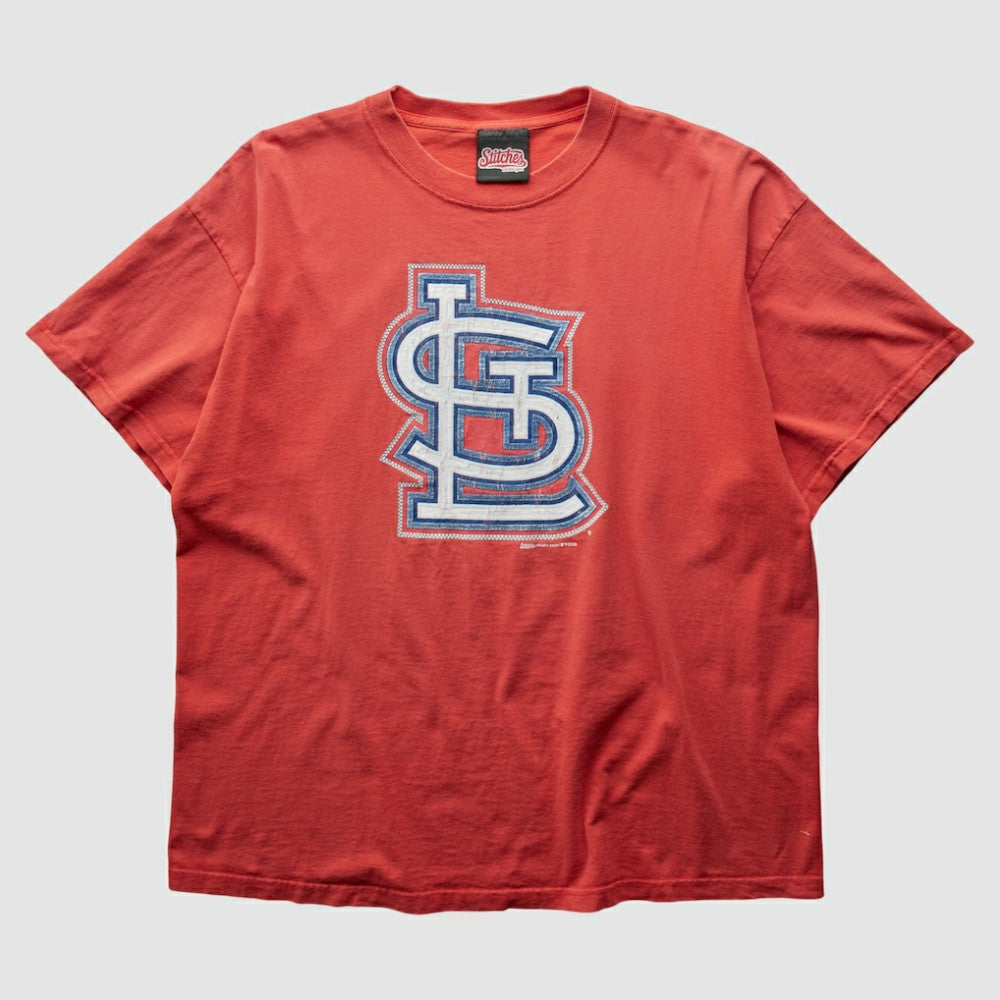 St. Louis Cardinals Stitches 2006 T-Shirt - Red Vintage