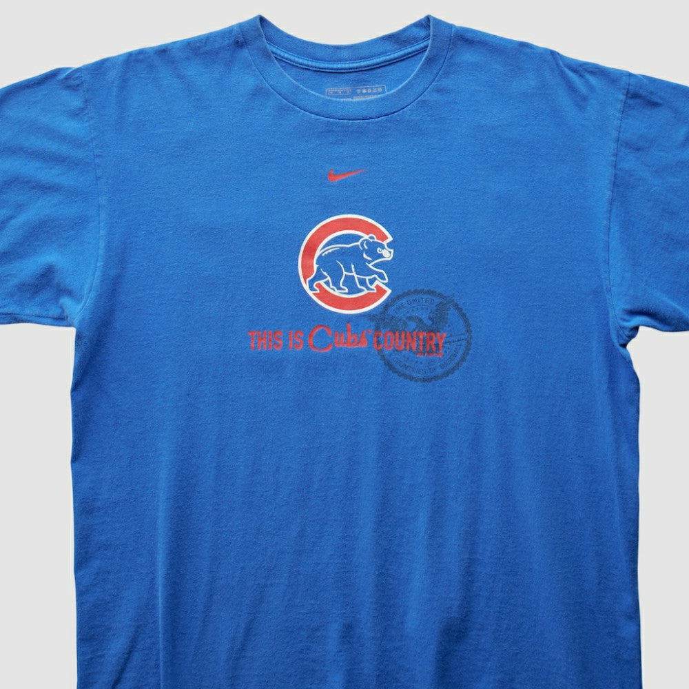 Chicago Cubs 2008 T-Shirt - Blue Vintage | Nike