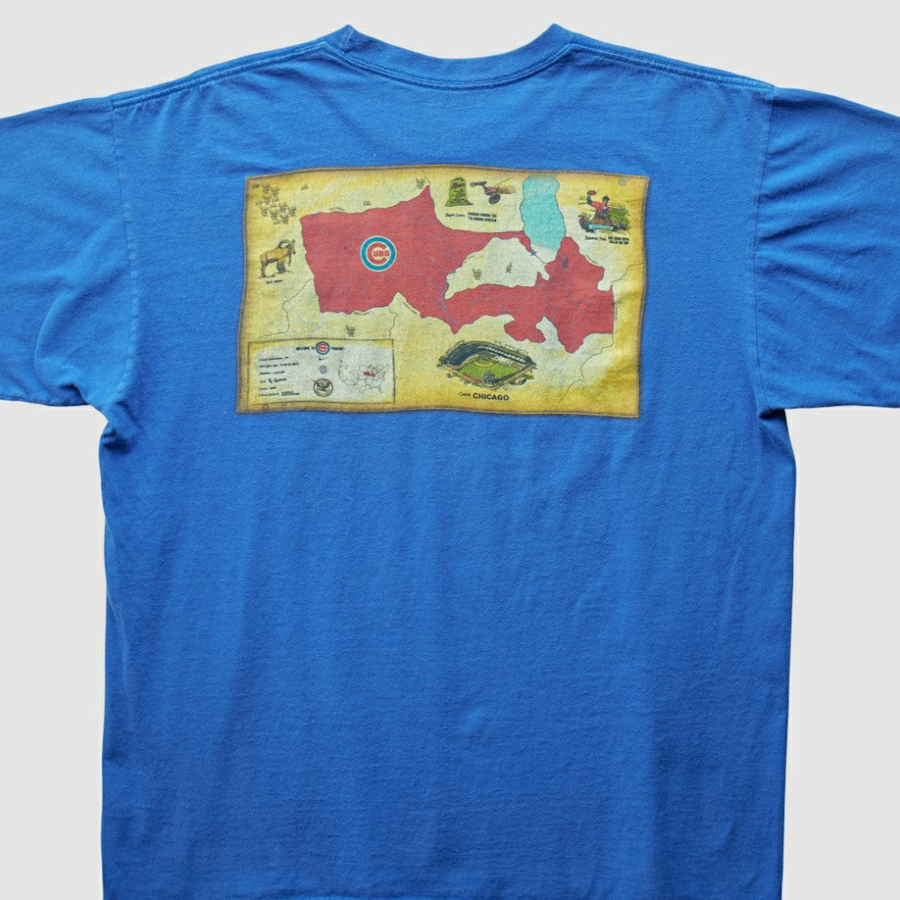 Chicago Cubs 2008 T-Shirt - Blue Vintage | Nike