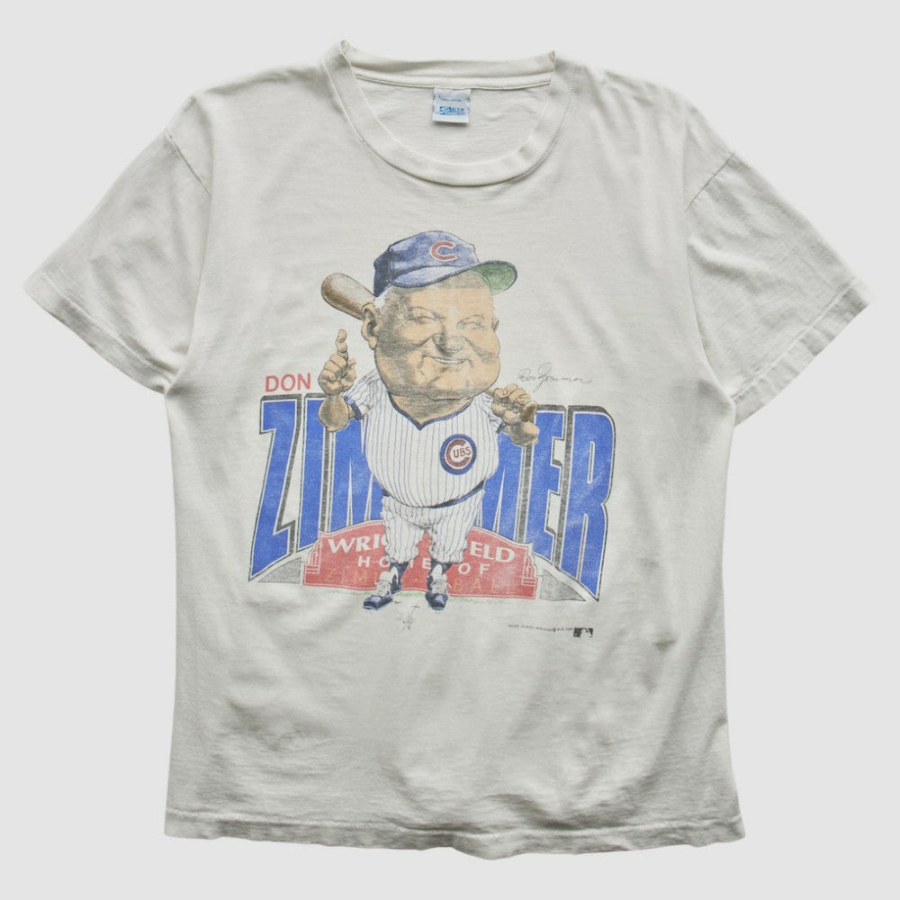 Chicago Cubs Salem 1989 T-Shirt - White Vintage