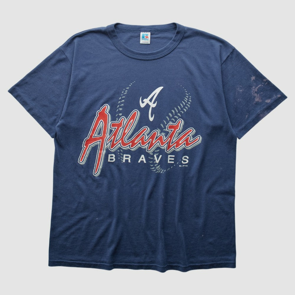 Atlanta Braves 1993 T-Shirt - Navy Vintage