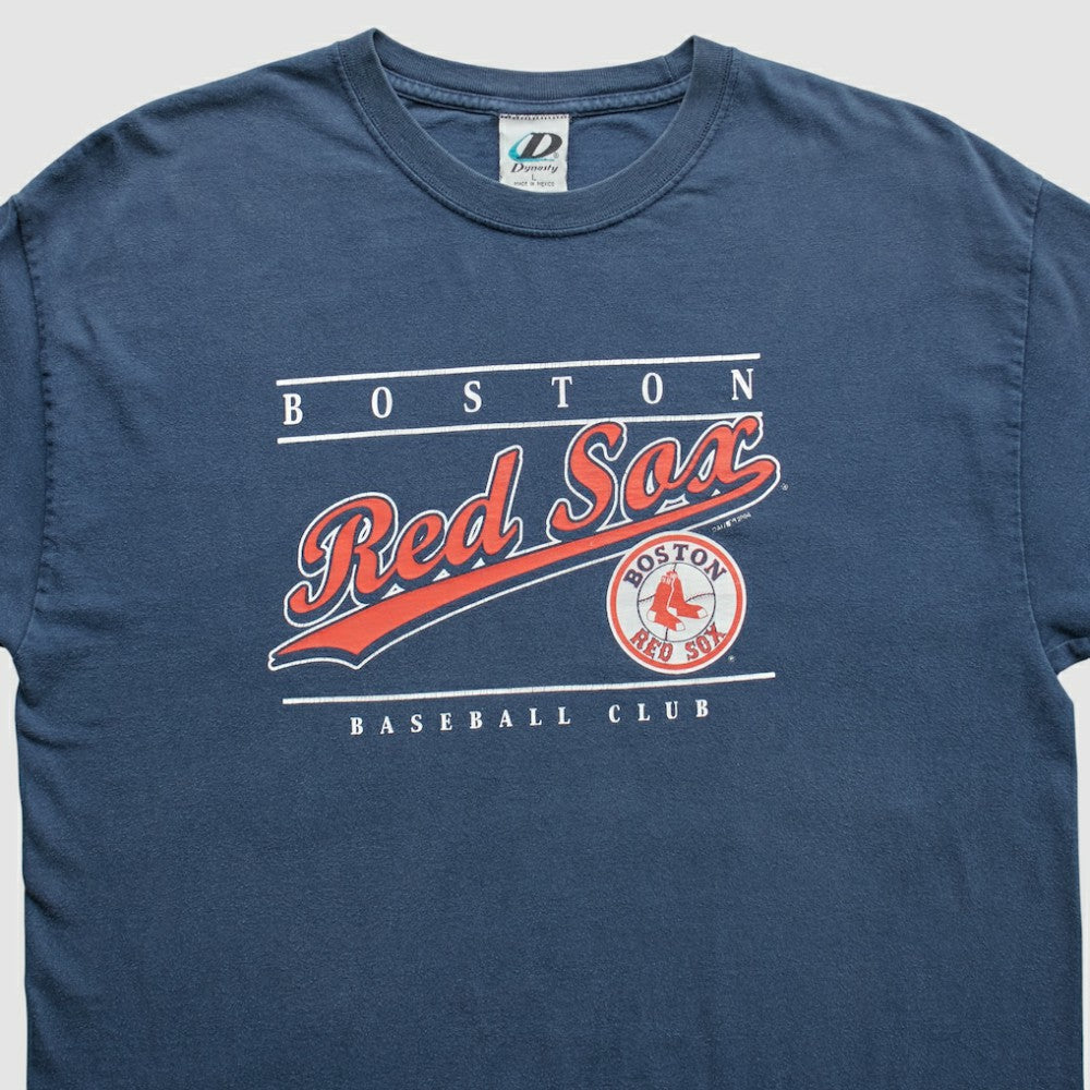 Boston Red Sox Dynasty 2000s T-Shirt - Navy Vintage